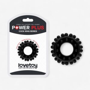 Lovetoy Power Plus Penisrengas – joustava TPE-erektiorengas kovempaan kestoon