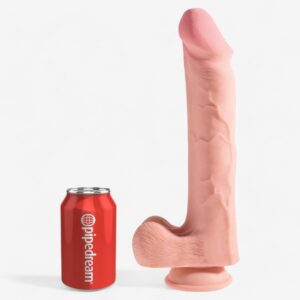 Pipedream King Cock+ Realistinen Dildo 30 cm – Triple Density