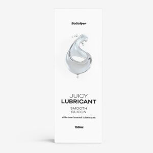 Satisfyer Silikonipohjainen Liukuvoide Juicy Smooth 150 ml – Pitkäkestoinen ja Silkinpehmeä