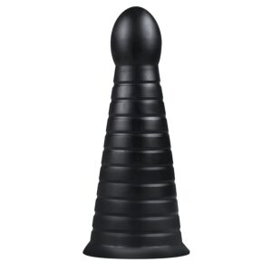 Buttr Devil Dog XXL Anaalitappi – Imukupilla ja Ribattu, Musta