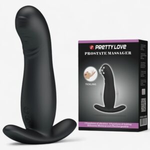 Eturauhasvibraattori Tickling – Ladattava 11 Toiminnon Silikonihieroja