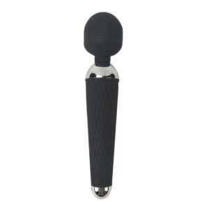 A-Gusto Noir Flex Wand – ladattava hiljainen wand-vibraattori (16 moodia)