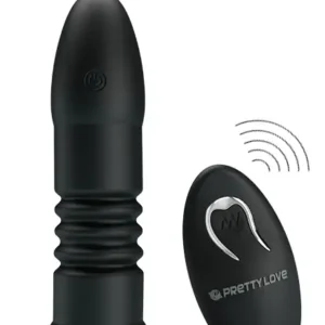 Anal Plug With 4 Vibration & 4 Thrusting Modes kauko-ohjattava anaalitappi