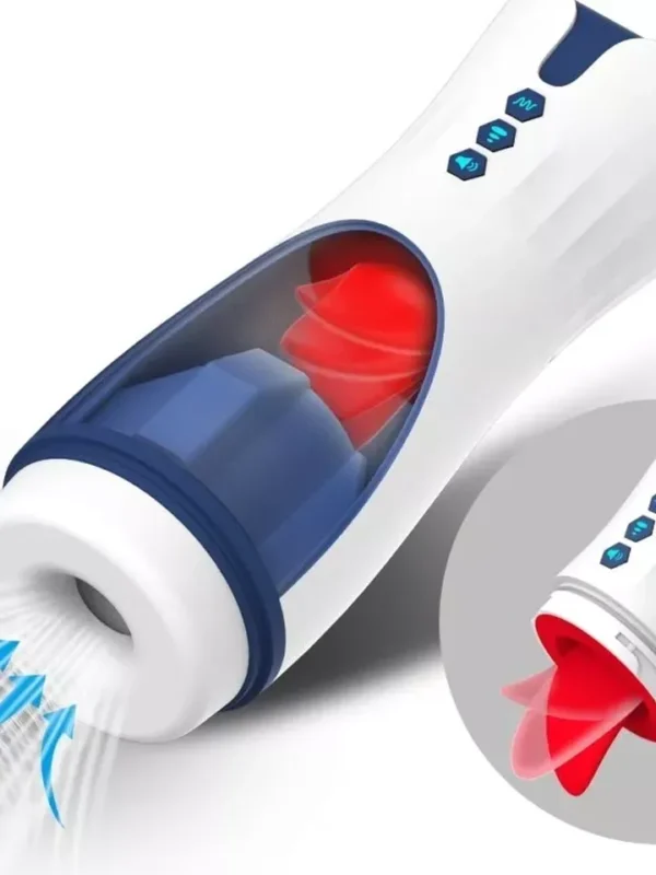 Automatic Masturbator Tongue Lick & Suck Automaattinen masturbaattori