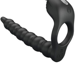Blackney Penis Ring With Black Vibrator Plug Penisrengas vibraattorilla