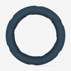 Boners Ergo Penisrengas (Cockring) – venyvä, kierrekuvio, sininen