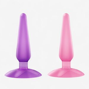 Crushious Jolly Plug – Aloittelijan Anaalitappi Imukupilla (Pinkki/Lila)