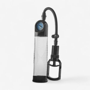 Dream Toys Ramrod Deluxe – penispumppu mittarilla (pistoolikahva)