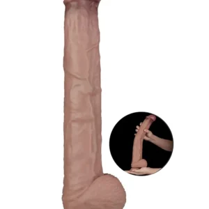 Dual Layered Bendable XXL Cock 37,5 cm XXL-dildo