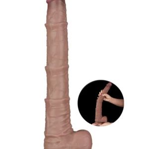 Dual Layered Bendable XXL Cock 40,5 cm XXL-dildo