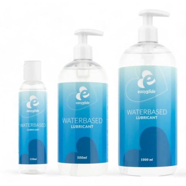 EasyGlide Vesipohjainen Liukuvoide – Hajusteeton & Kondomiystävällinen