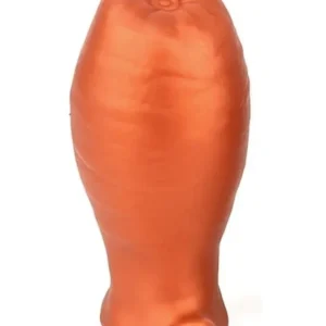 Egg Ass Plug Orange 10,5 cm XL-anaalitappi