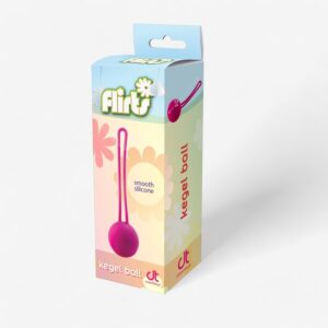 FLIRTS Silikoninen Geishakuula Aloittelijalle – 1-kuula Ø 3,4 cm (Pinkki)