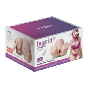 Ingrid Sucking & Vibrating 15,3 kg seksinukke