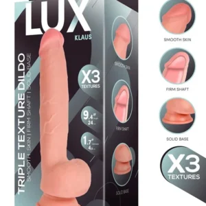 Klaus Triple Density Dildo 24 cm Realisitinen dildo