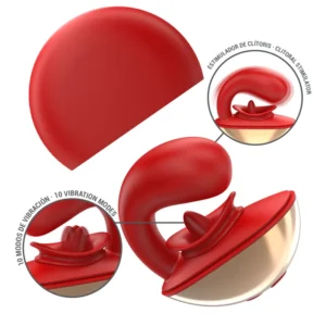 Mariah 10 Vibrations & Stimulator In U Shape Vibraattori