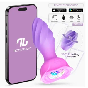 Moxy Butt Plug With 360 Rotation & App Värisevä anaalitappi