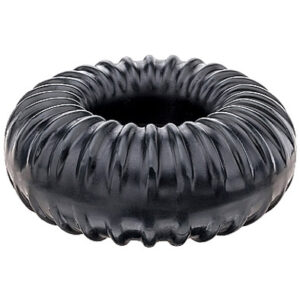 Perfect Fit Ribbed Ring Black Penisrengas
