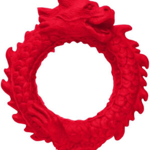 Rise Of The Dragon Silicone Penis Ring Red Penisrengas