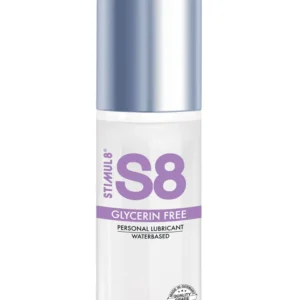 S8 Glycerin Free Lubricant 125 ml Vesipohjainen liukuvoide