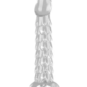 Scales Mush Transparent Dildo 23 cm Monster dildo
