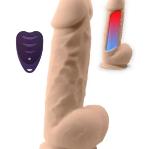 Silex-D Vibrating Dildo 21,5 cm Värisevä dildo