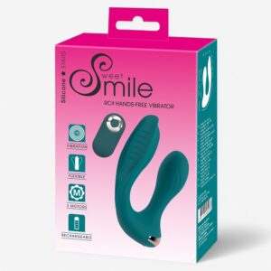Sweet Smile FlexiPulse Duo – Kauko-ohjattava rabbit-vibraattori