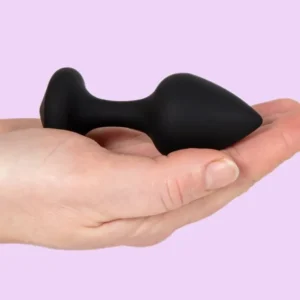The Best Silicone Beginner Plug Black Small Anaalitappi
