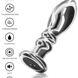 The Slider Vibrating Plug Medium Värisevä anaalitappi