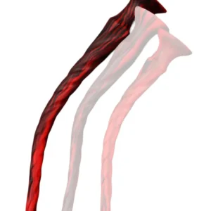 Torthy Dildo Black/Red 63 cm Extra pitkä anaalidildo