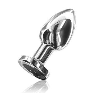 Toy Joy Glider - Motorisoitu teräksinen anaalitappi, USB-ladattava, ruostumaton teräs,