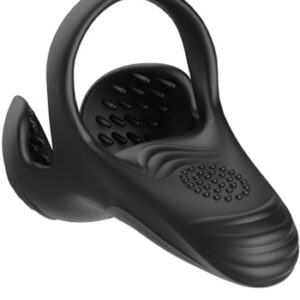 Vibrating Cock Ring With Perineum/Balls Stimulation Penisrengas