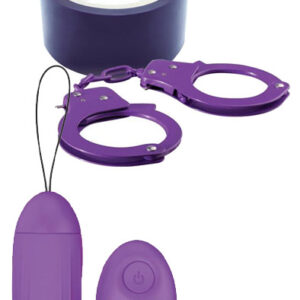 Vibrating Egg + Cuffs & Ribbon Pakettitarjous