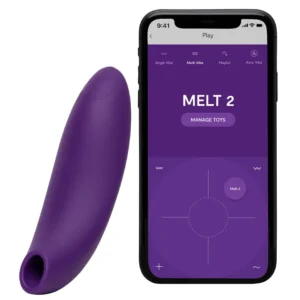 We-Vibe Melt 2 Purple Sovelluksella ohjattava ilmanpaine vibraattori