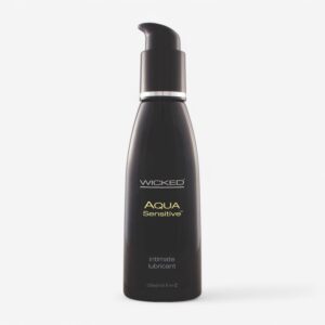Wicked Aqua Sensitive – Glyceriinitön vesipohjainen liukuvoide 120 ml