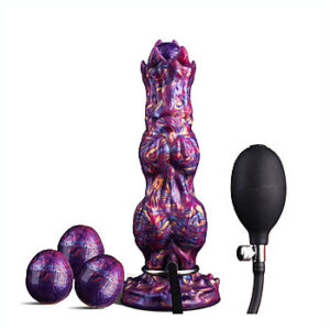 Alien Toys Elyndor - Fantasiadildo + munasetti, ovipositio, ovipositor, GOT, muniminen, synnytys, hautominen