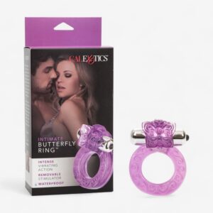 CalExotics Perhosvibra pariskunnille – langaton vibraava penisrengas