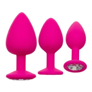 Cheeky Gems Anal Training Kit Pink Anaalitappi setti