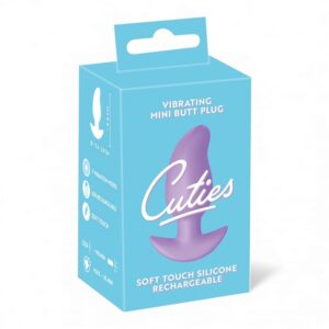 Cuties Värisevä Mini Anaalitappi – Kaareva P-Pisteen Stimulointi