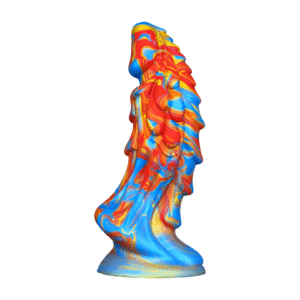 DILDO FANTASIA - Oranssi/valko