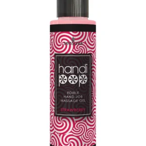 Edible Hand Job Massage Gel Strawberry 125 ml Runkkaa paremmin