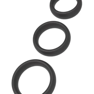 Erospace Set Of 3 Cock Rings Penisrengas paketti