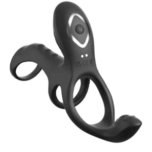 Fantasy C-Ringz Ultimate Couples Cage Max Penisrengas vibraattorilla