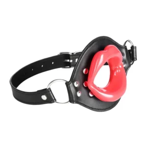 Lips Gag Black/Red suukapula
