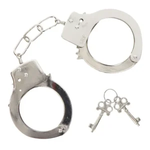 Metal Handcuffs Silver Käsiraudat