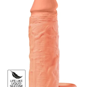 Penis Sleeve Liquid Silicone Ring 15 cm Peniksen pidentäjä/sleeve