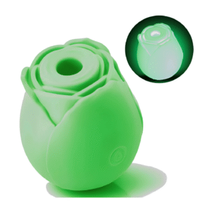 RUUSU VIBRAATTORI DARK GLOW - Vihreä