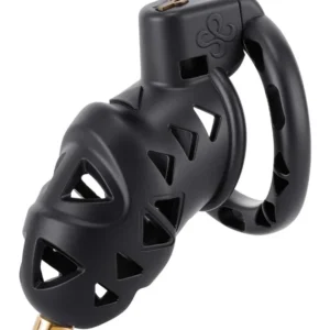 Sevanda Rattlesnake Chastity Cage Long Penishäkki leventäjällä