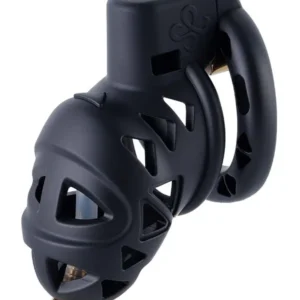 Sevanda Rattlesnake Chastity Cage Short Penishäkki leventäjällä