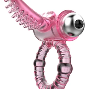 Sweet Vibrating Ring Pink Penisrengas jäniksenkorvilla